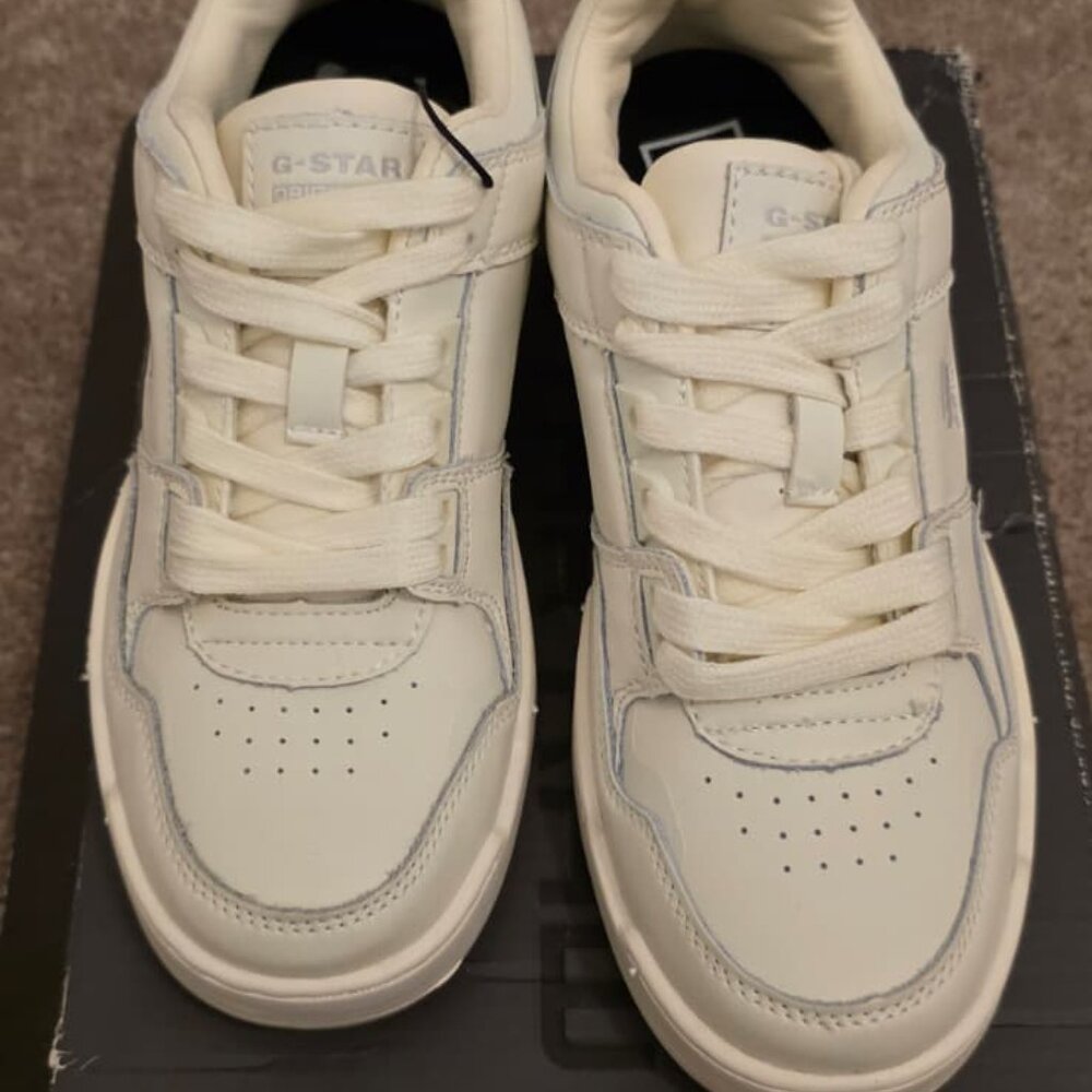 G-Star RAW Attacc White Sneakers – Size US 5 – Brand New, Tags attached